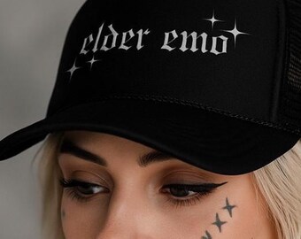 Elder Emo Printed Foam Trucker Hat