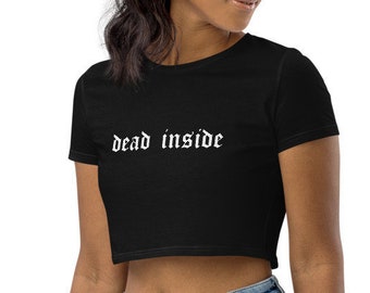 Emo Crop Shirt Etsy