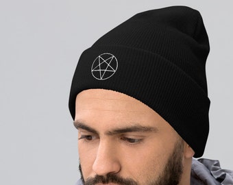 Bad Bitch White Printed Letters Womens Men Beanie Hat Winter Cap Knitting Beanie Hats