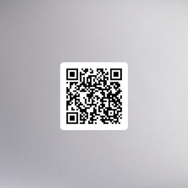 Custom Qr Code Bumper Sticker - Etsy