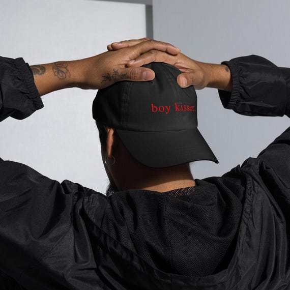 Boy Kisser Embroidered Dad Hat