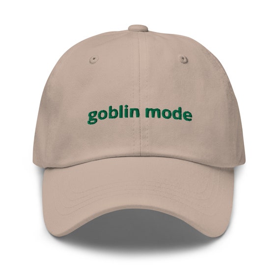 Goblin Mode Embroidered Dad Hat
