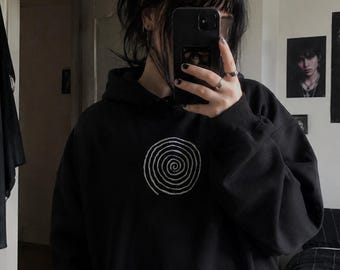 THE SPIRAL Embroidered Hoodie Unisex
