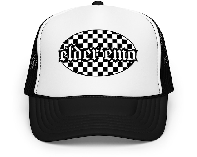 Elder Emo Printed Foam trucker hat