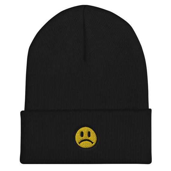 Frowny Face Beanie