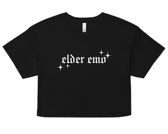 Elder Emo Crop Top