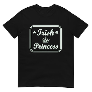 Irish Princess T-Shirt – Tribute Graphic Tee,  Unisex Music Shirt, Celtic Irish Pride Vintage Style Gift