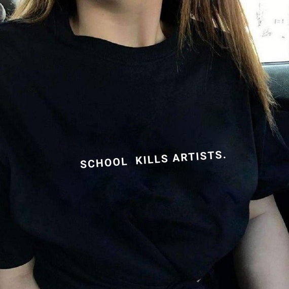School Kills Camiseta Unisex - Etsy España