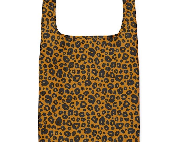 Cheetah Print Shopping Bag