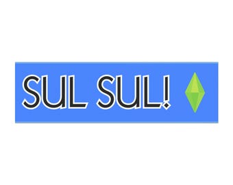 Sul Sul! Car Magnet