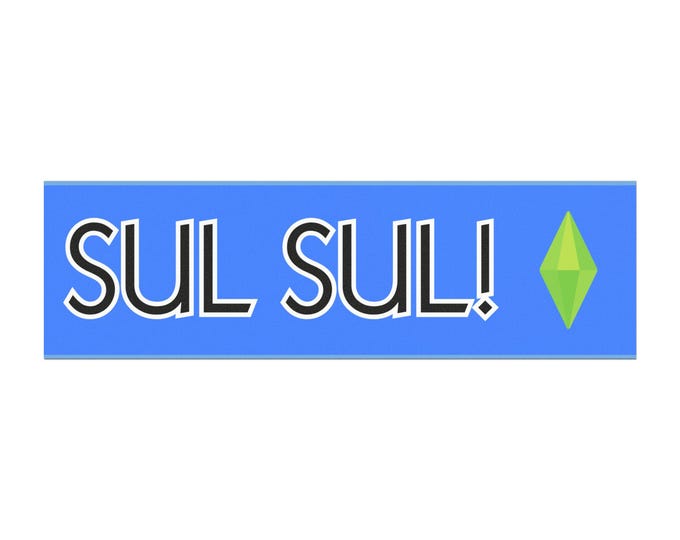 Sul Sul! Car Magnet