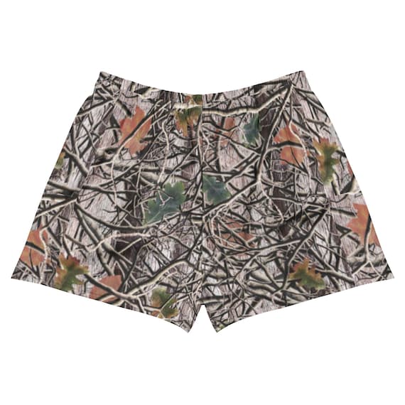 Realistic Camo Athletic Shorts Waterproof Swim Shorts Unisex