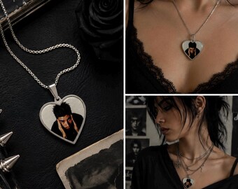 Chino Heart Frame Photo Pendant