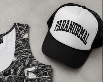 Paranormal Foam Trucker Hat Embroidered