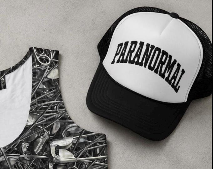 Paranormal Foam Trucker Hat Embroidered
