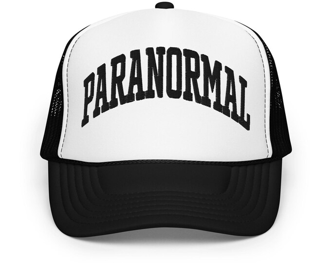 Paranormal Foam Trucker Hat Embroidered