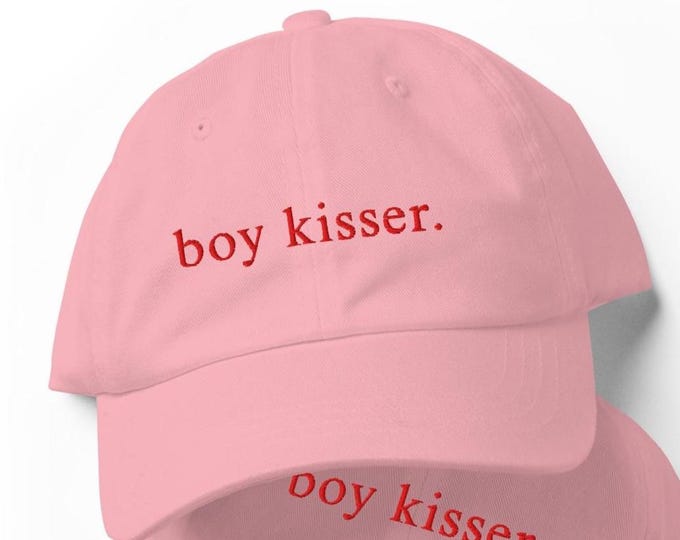 Boy Kisser Embroidered Dad Hat
