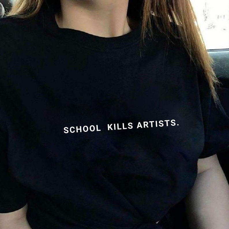 School Kills Artists T-Shirt, Unisex image 1