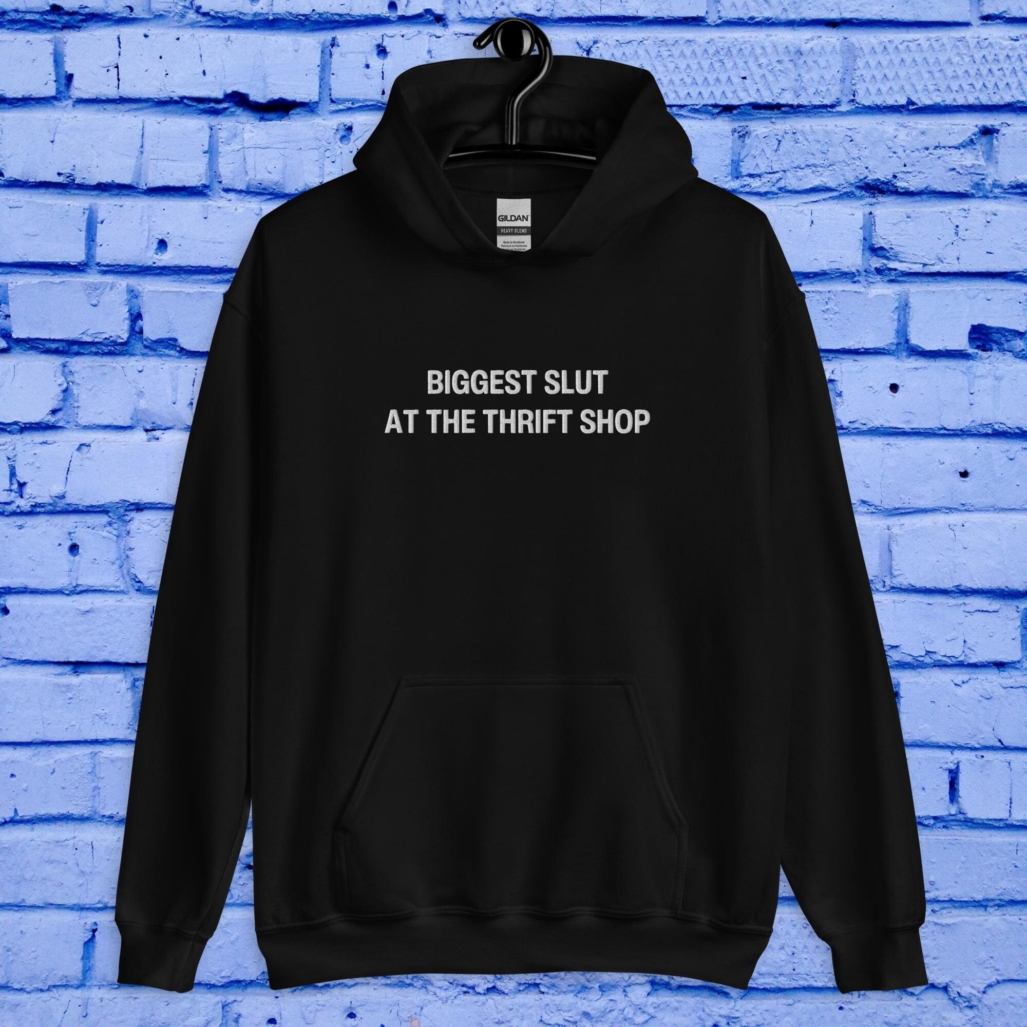 Thrift shop hoodies hotsell