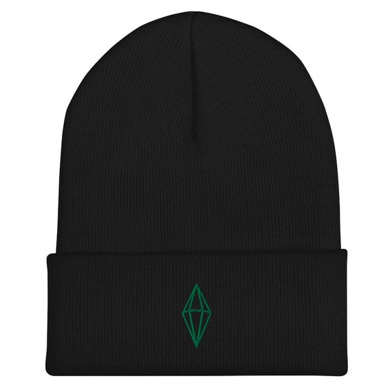 Plumbob Beanie, Embroidered