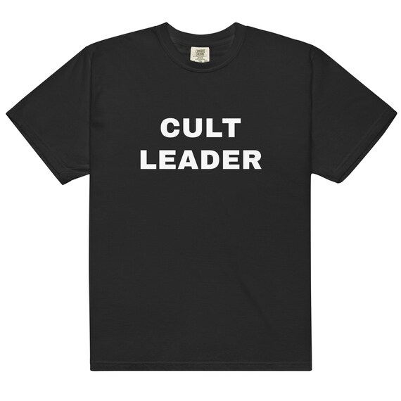 Cult Leader Comfort Colors® Tee | Retro Grunge Ironic Graphic Shirt