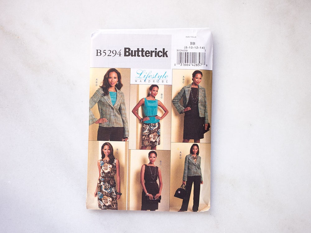 Misses Jacket, Top, Skirt and Pants Uncut Sewing Pattern Butterick ...
