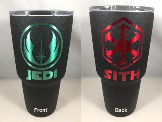 Star Wars Jedi/Sith Powder Coated YETI 