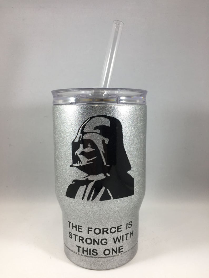 Darth Vader Powder Coated Coldee Kids Tumbler YETI Star Wars Etsy