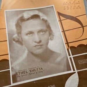 RARE Vintage Sheet Music Bundle - 1930s HOLLYWOOD ERA