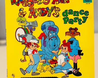 Raggedy Ann & Andy’s Dance Party - 1980 Kid Stuff Records Vinyl LP KSS 160