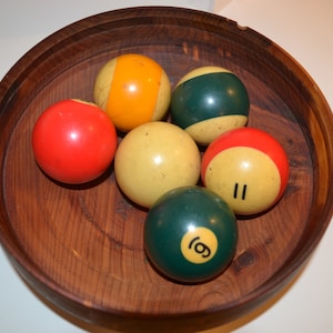 Vintage Pool Balls; Vintage Billiard Balls; Sold Separately