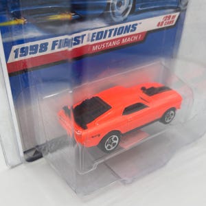 1998 Hot Wheels First Editions Mustang Mach 1 - Collector #670 - MOC