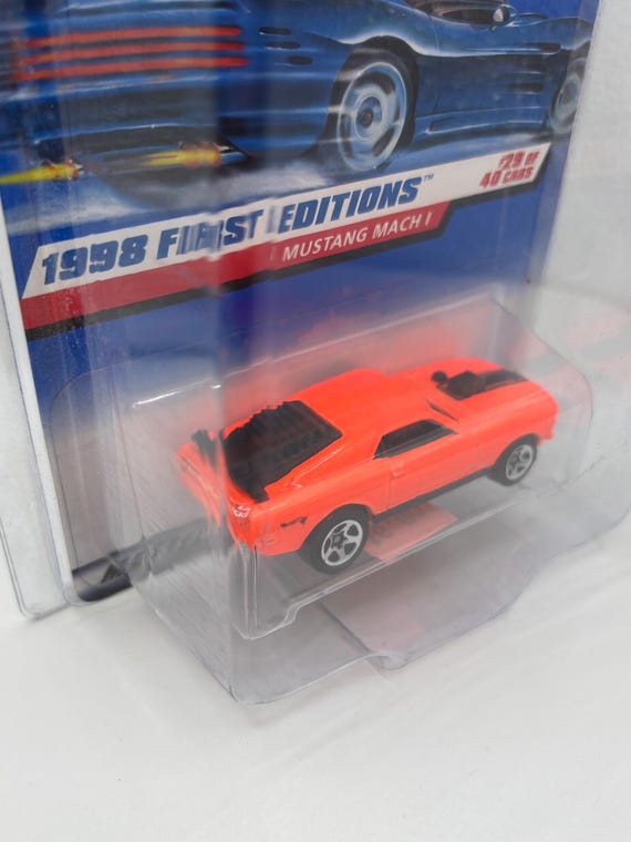 1998 Hot Wheels First Editions Mustang Mach 1 - Collector #670