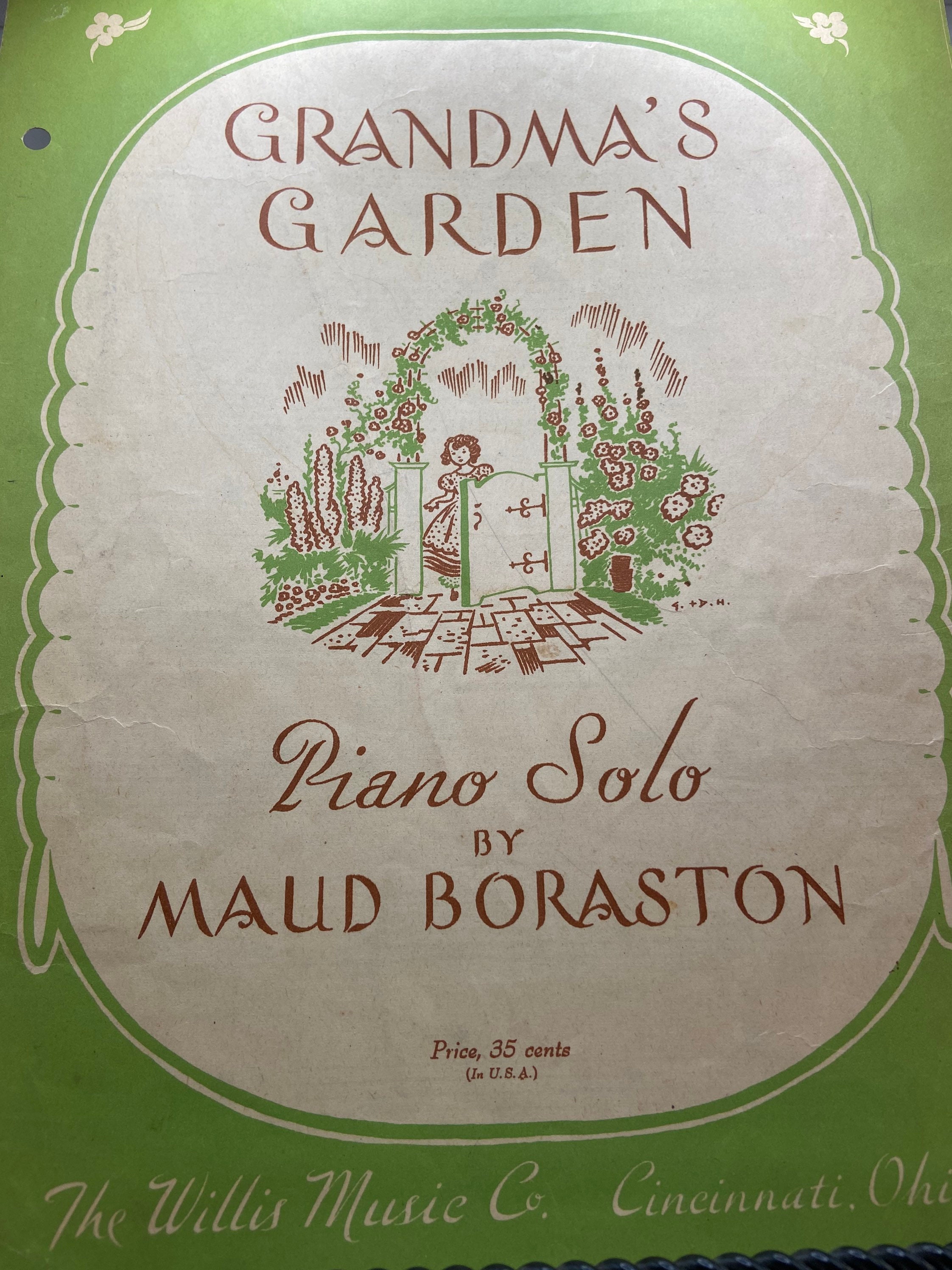 Rare Collection of Vintage Piano Sheet Music (1920s-1930s) - Cincinnati Publishers