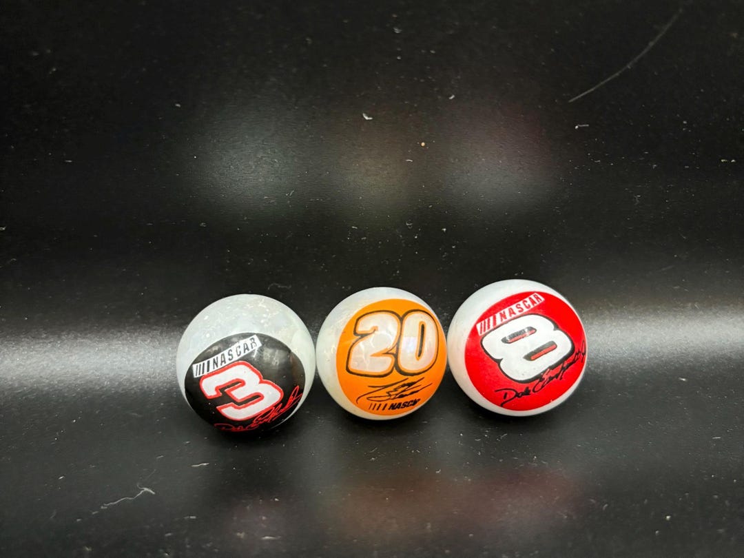 NASCAR Racing Marble Set - Etsy
