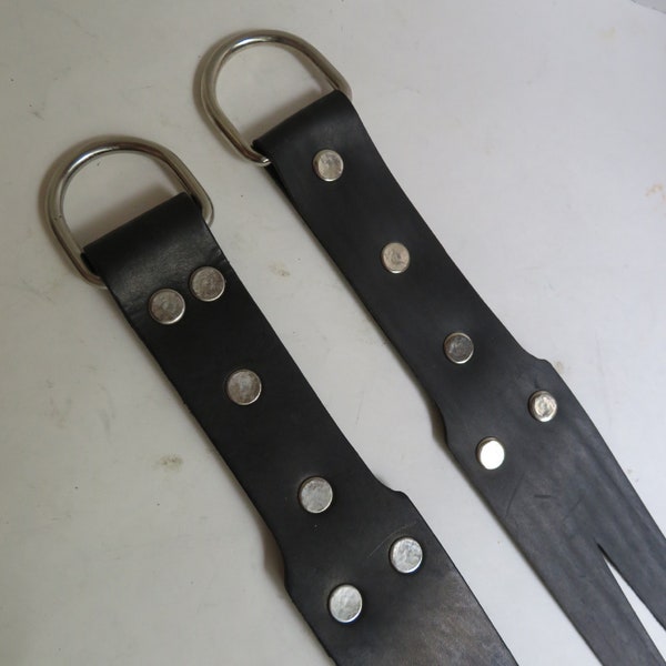 Viper: 17-3/4" Leather or Rubber Viper, Handcrafted USA