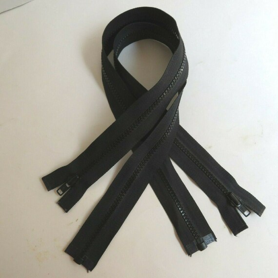 30 inch Dark Brown Separating #5V Vislon YKK Zipper New!
