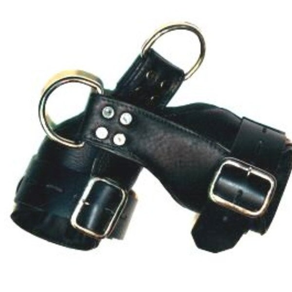Handmade Real Leather Ankle Or Wrist Suspension Restraint Cuffs- CUFF2 main image 0