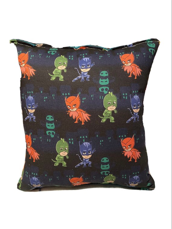 PJ Mask Pillow PJ Pillow Kid Safe 100 Hypoallergenic Square Etsy