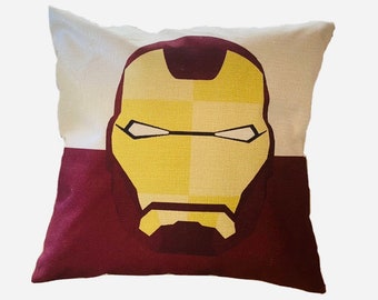 iron man sequin pillow