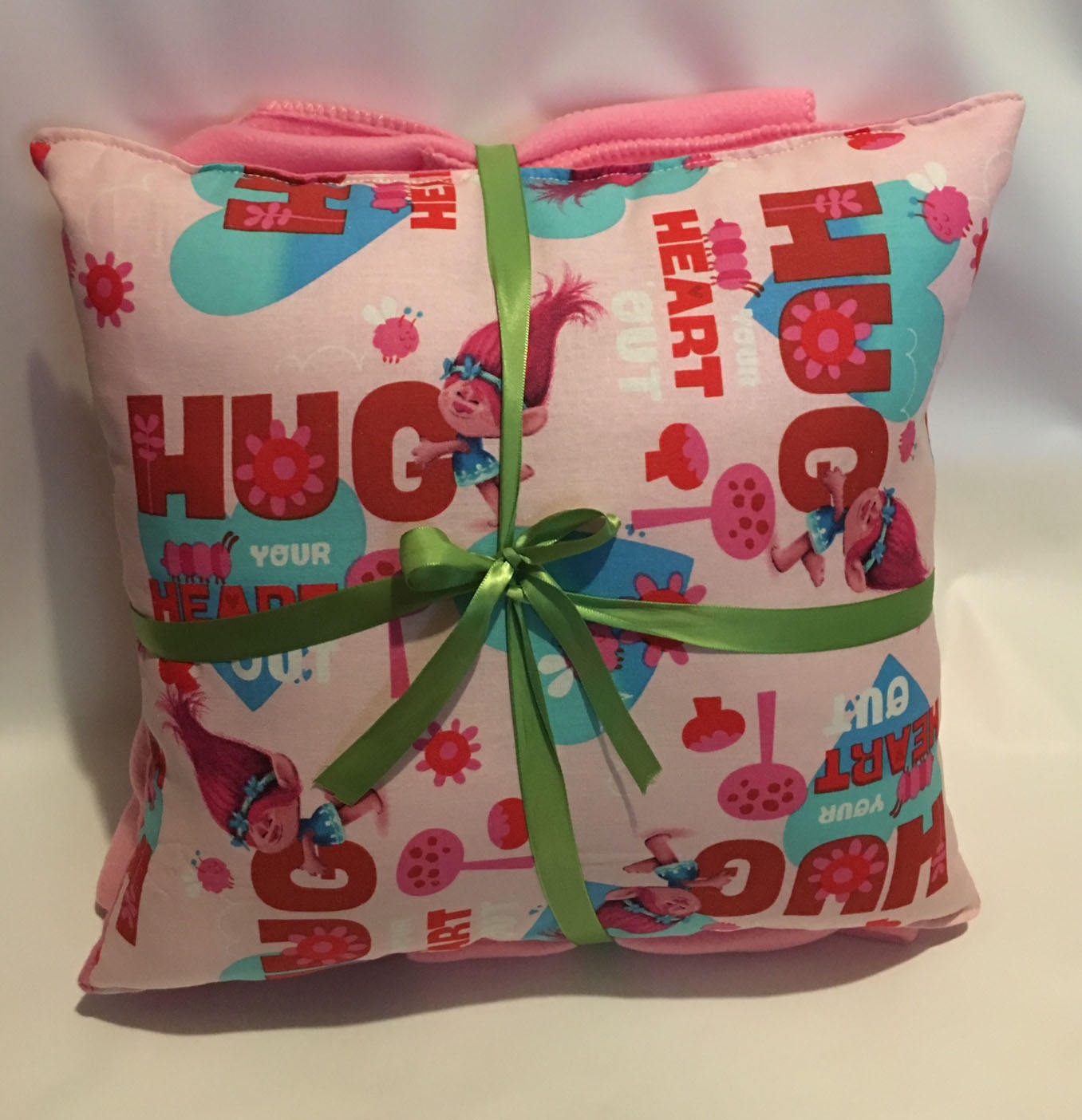 Troll Hugs Pillow And Blanket Troll Movie Pillow Poppy Pillow Etsy