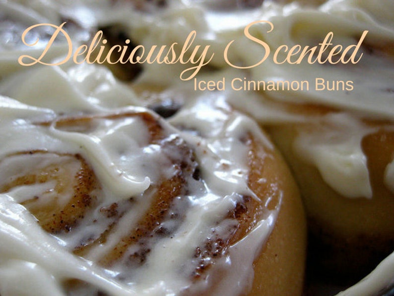 ICED CINNAMON BUNS Fragrance Oil for candles soap and more Etsy