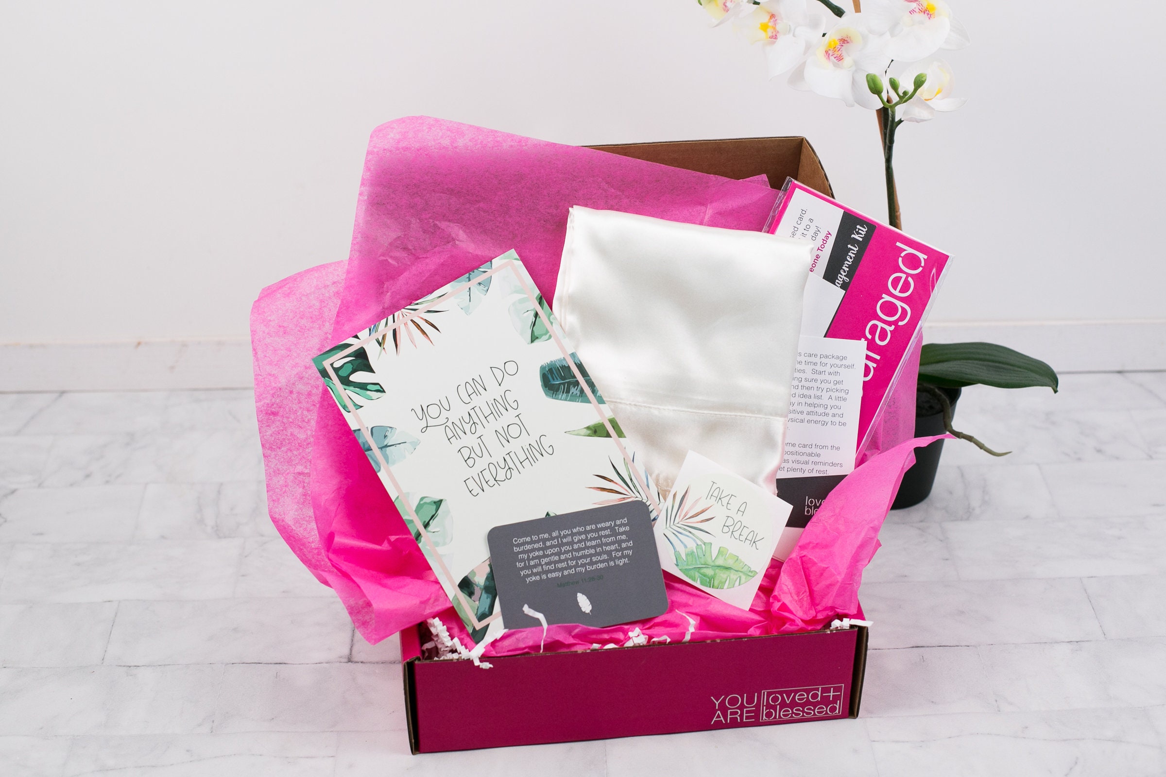 Relax Satin Pillowcase Gift Box for Women Gift For Her Gift Etsy