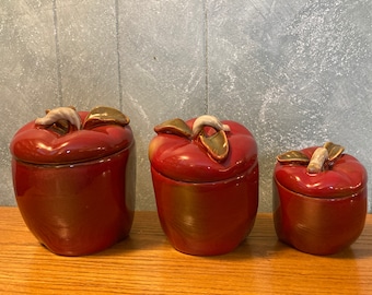 Apple Canister Set