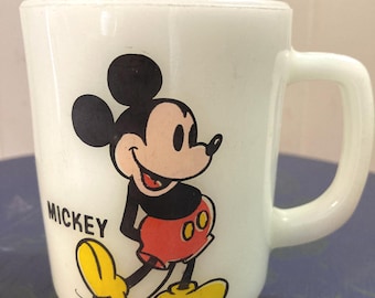 Mickey Mouse Mug Anchor Hocking