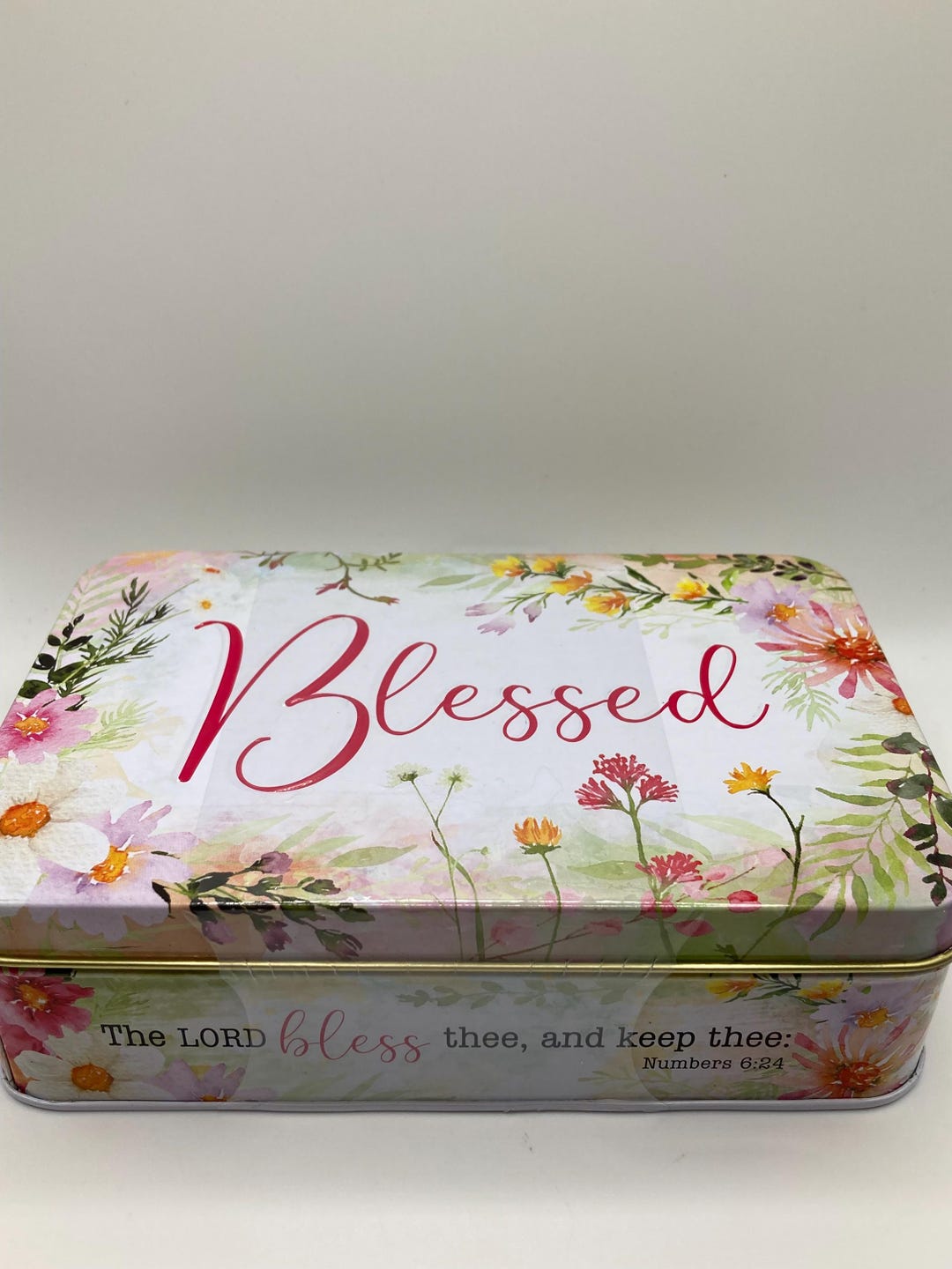 Blessed Tin Filled With Strawberries and Cream Scripture Candies - Etsy
