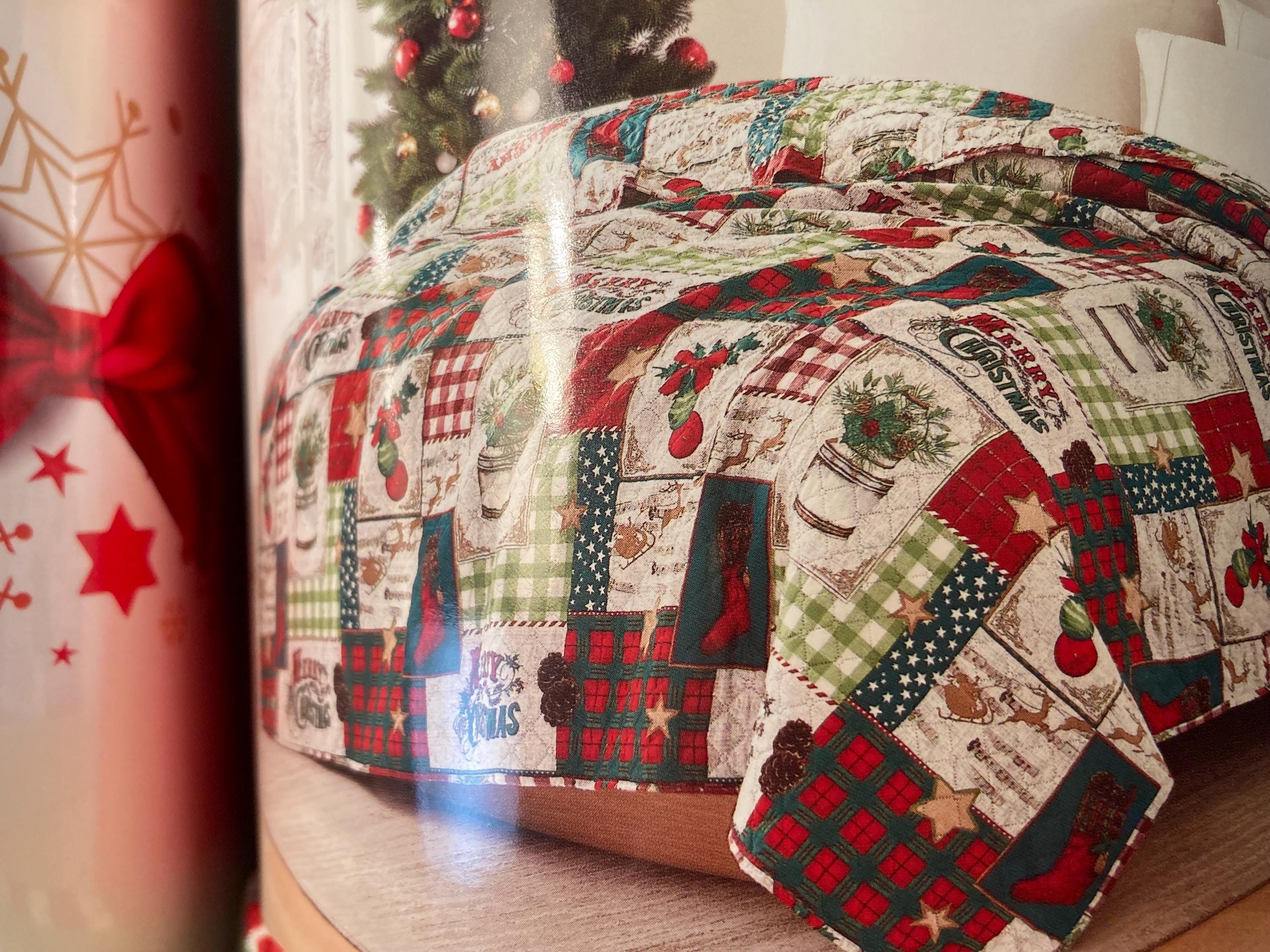 Terrific King Size Christmas Quilts Pictures