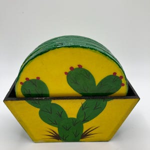 Cactus Coaster Set