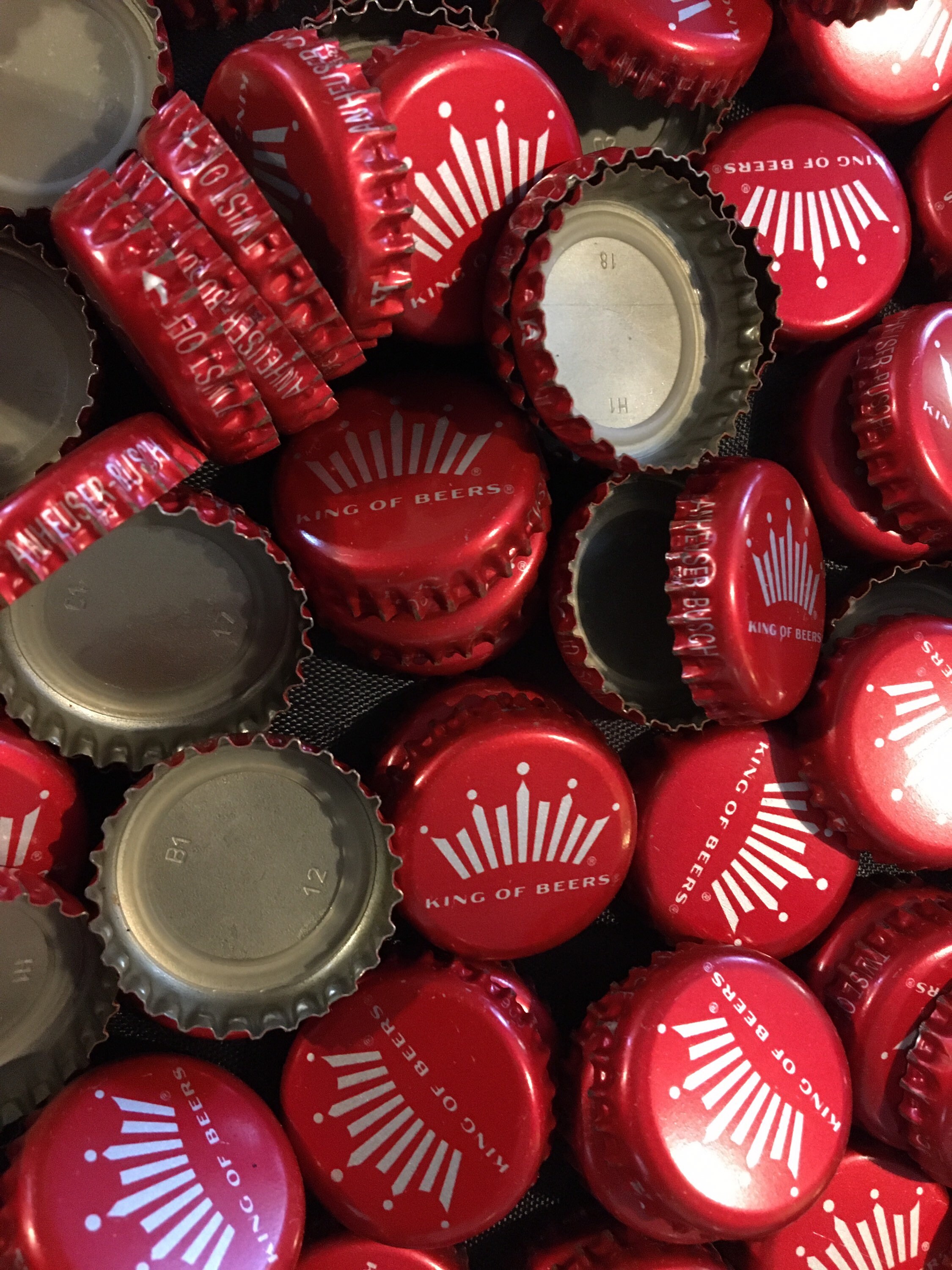 Budweiser Bottle Caps Etsy