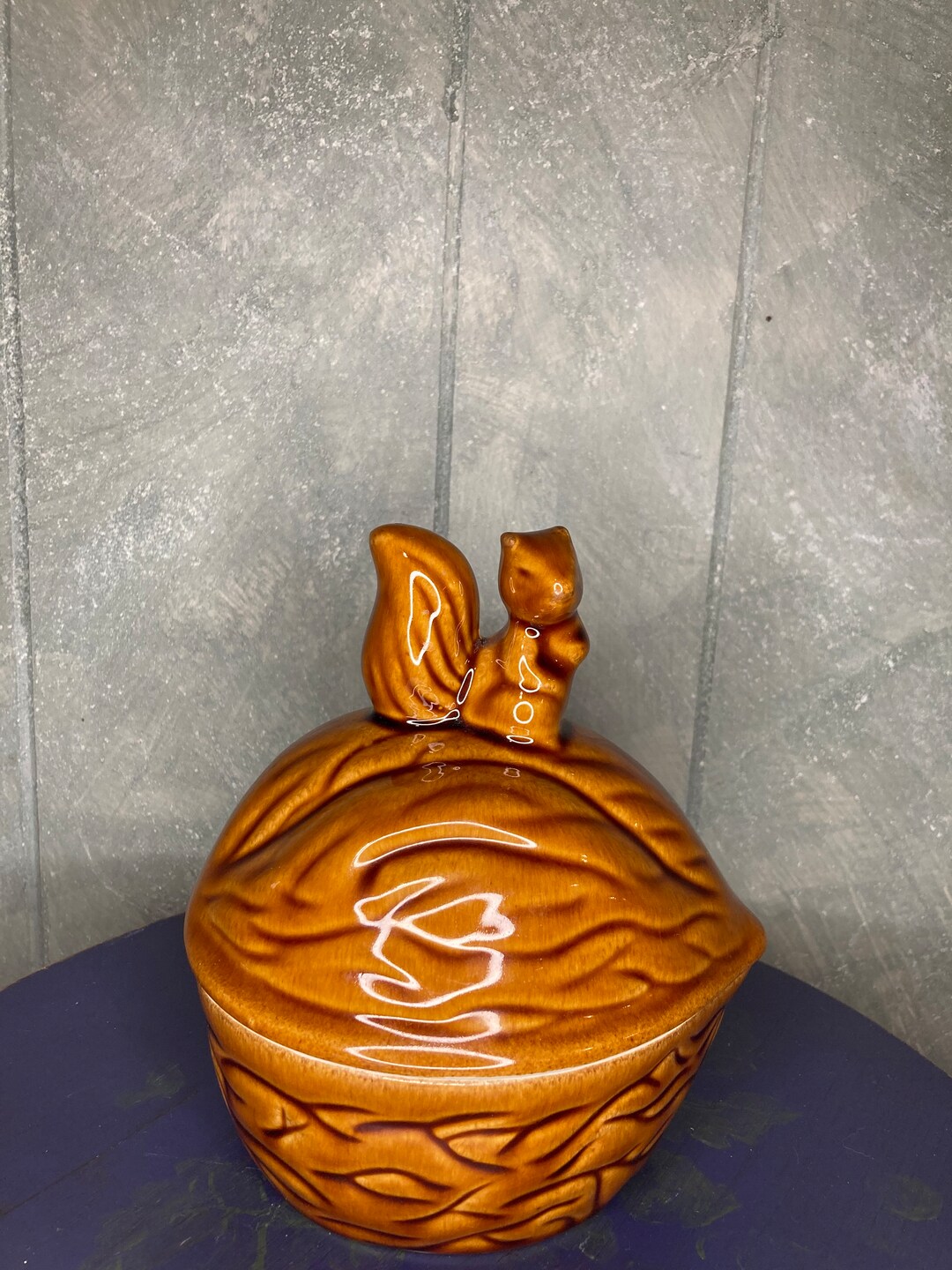 Squirrel Nut Dish Etsy